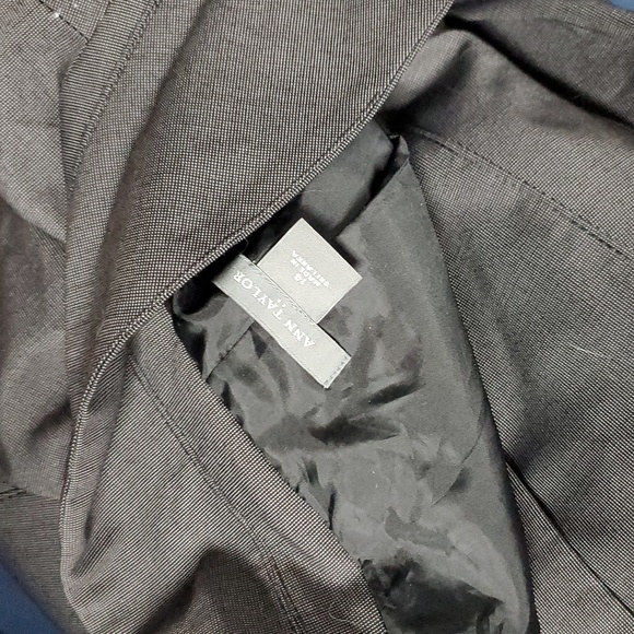 Ann Taylor Belted Suit Jacket Blazer Size 14 - Picture 6 of 7